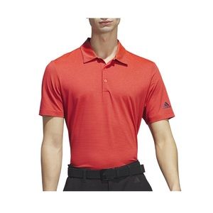 XL Men’s Red adidas Men's Ottoman Stripe Golf Polo - Brand New